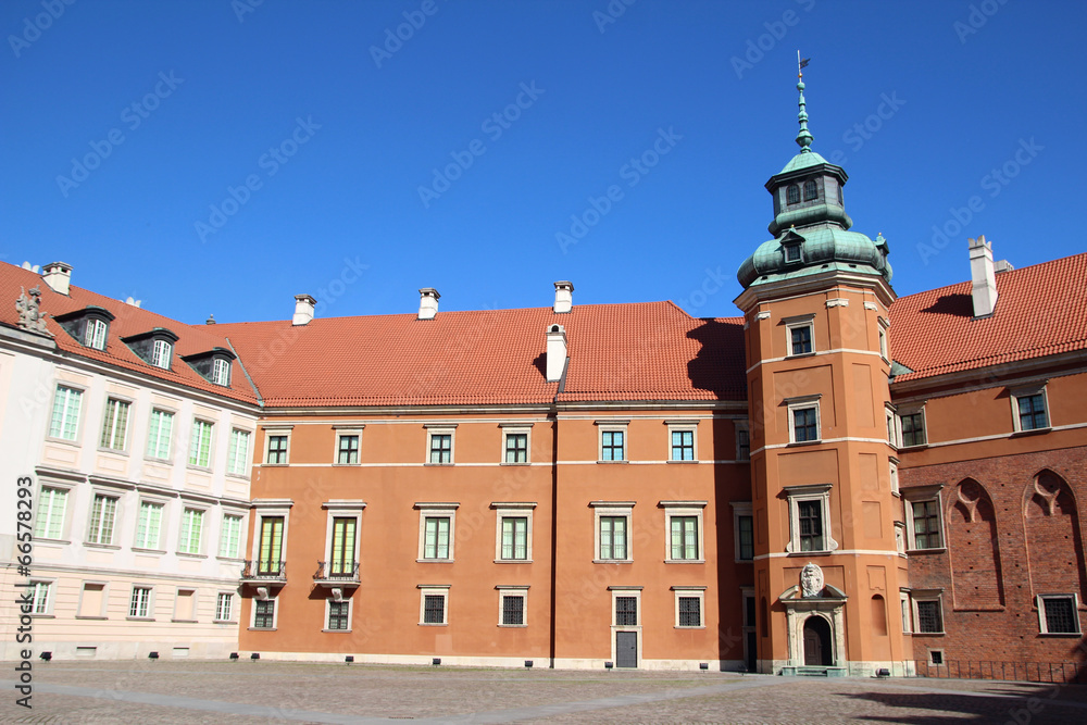 Obraz premium Royal Castle, Warsaw, Poland