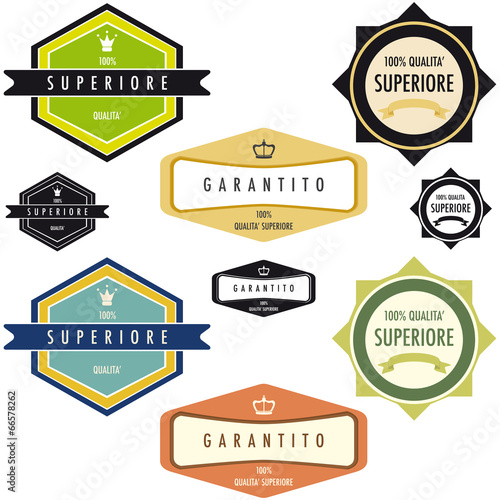Etichette qualità