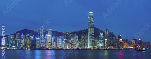 Photography Victoria Harbor of Hong Kong