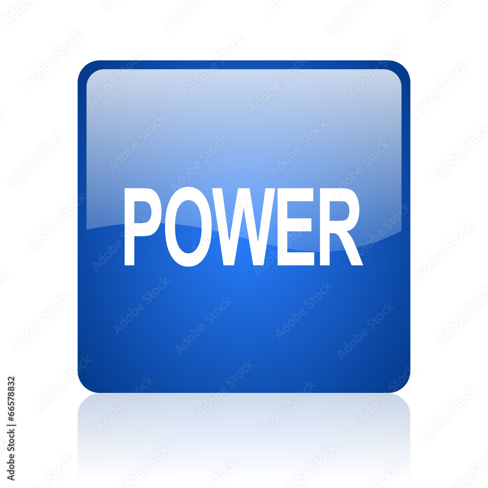 power blue glossy web icon power blue glossy web icon