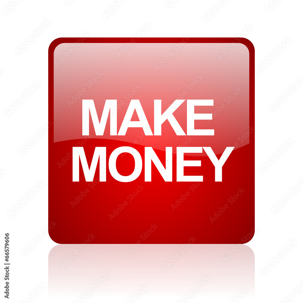 make money computer icon on white background make money computer icon on white background