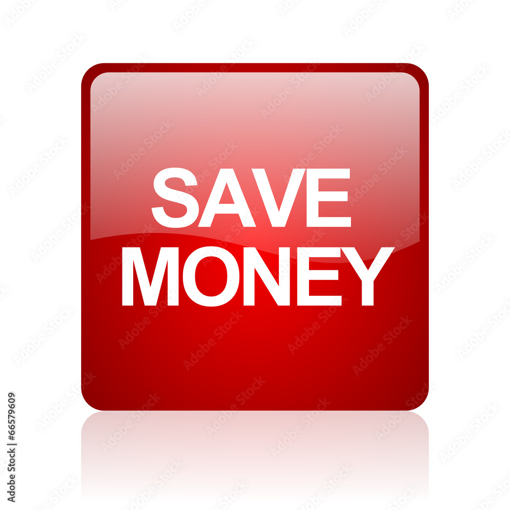 save money computer icon on white background save money computer icon on white background