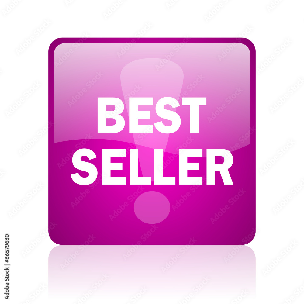 best seller computer icon on white background