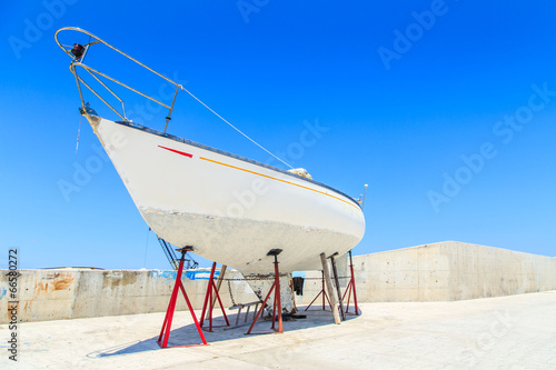 Boats in a Latsi port, Polis, Cyprus