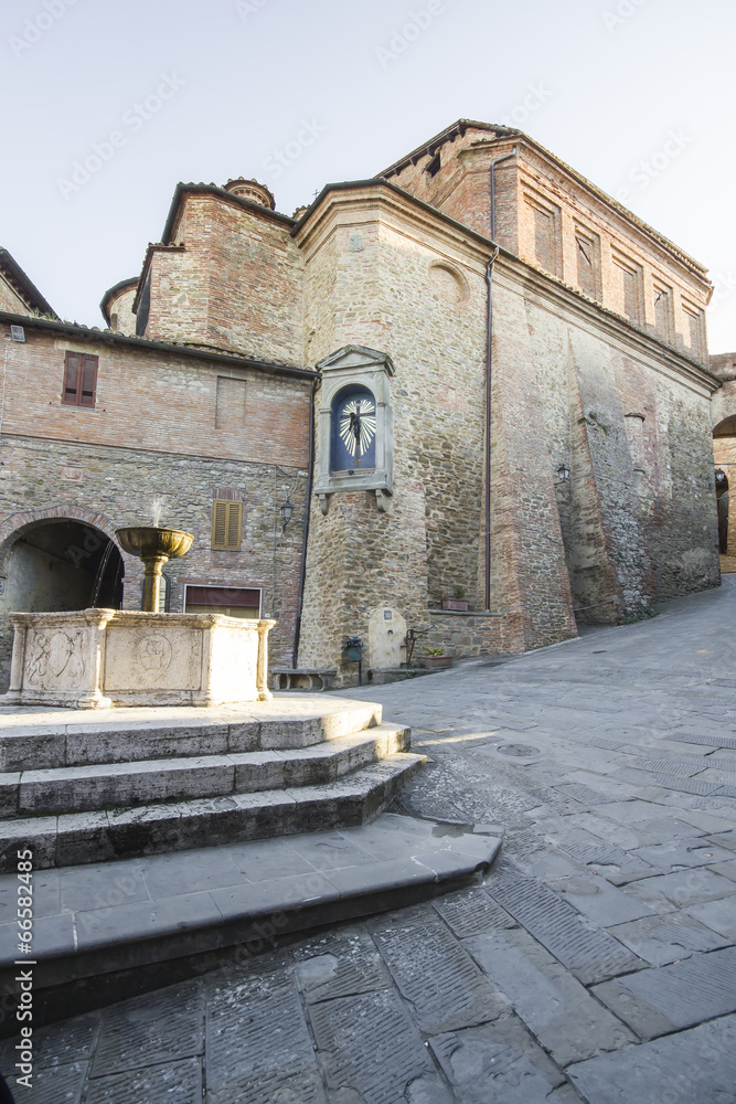 Naklejka premium Panicale - Umbria - Italia
