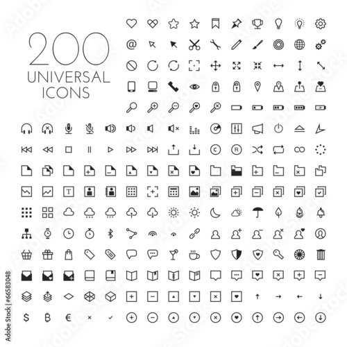 Universal Icon Set