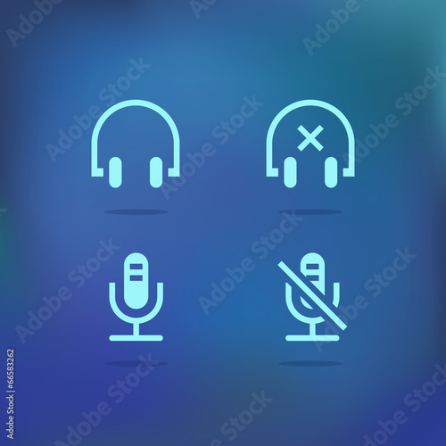Sound icon set