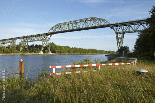 Hochdonn - Eisenbahnbrücke über den Nord-Ostsee-Kanal