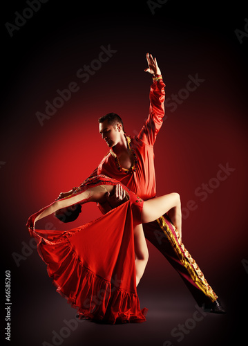 Quadro su tela dancers