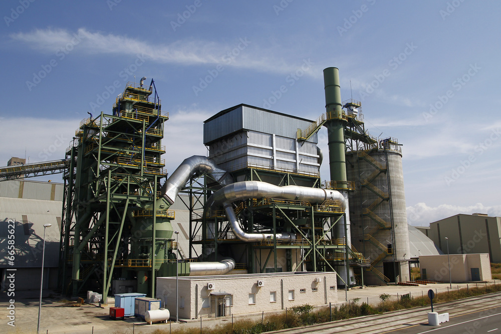 Obraz premium Industrial facilities