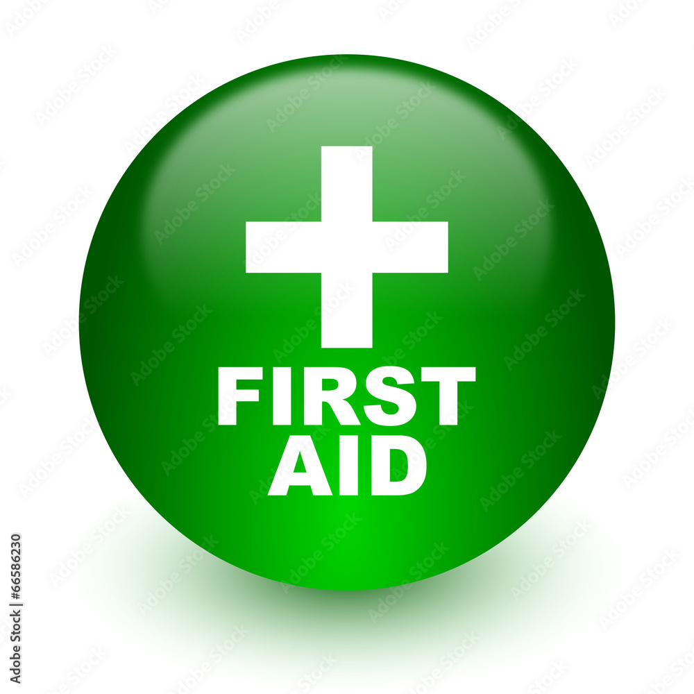 Obraz premium first aid icon