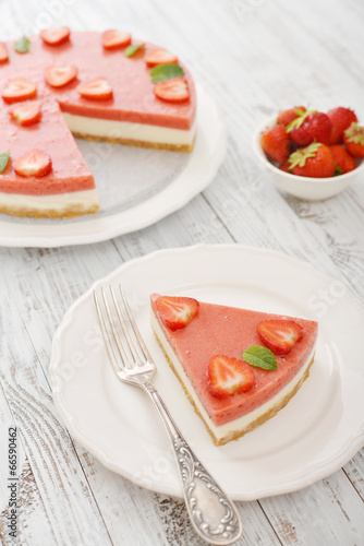 Strawberry cheesecake