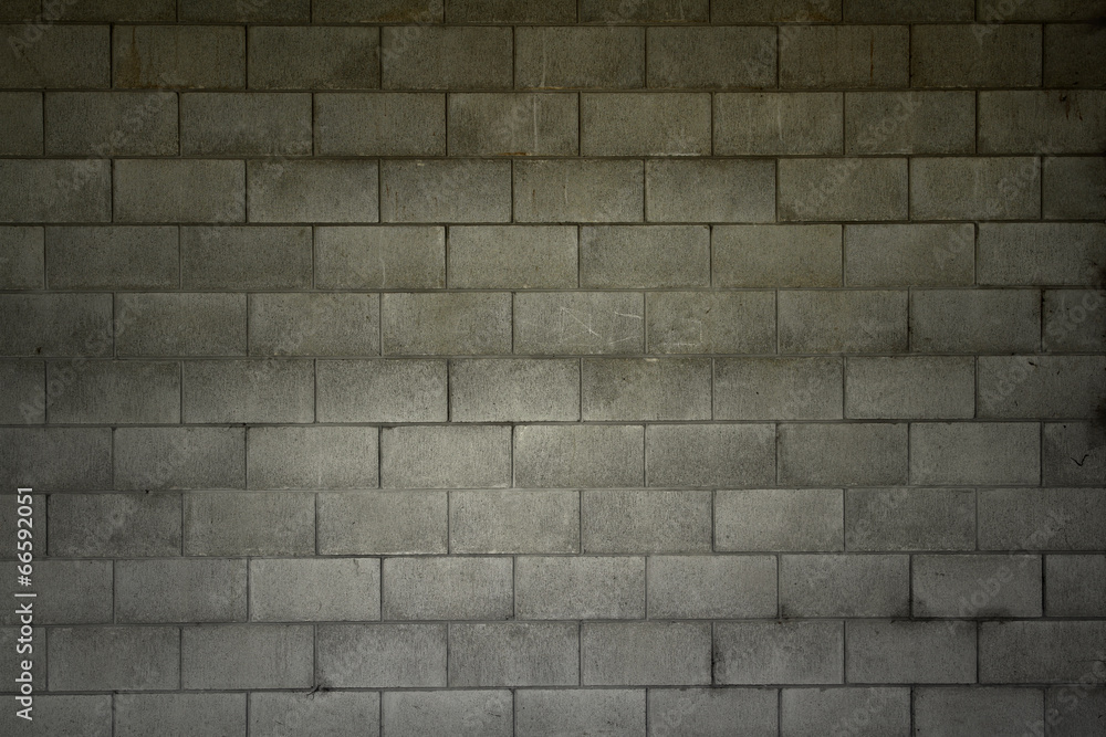 Fototapeta premium Concrete block wall