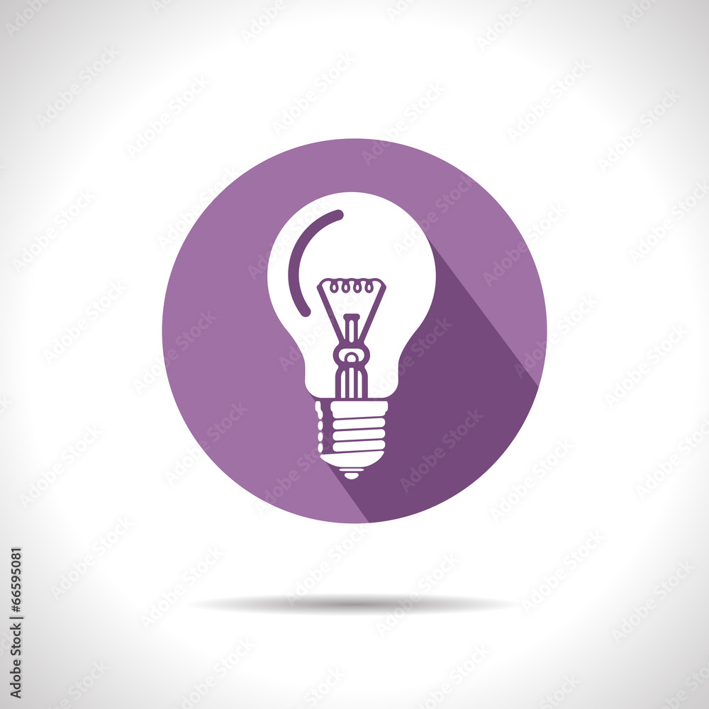 Vector lightbulb icon. Eps10 Vector lightbulb icon. Eps10