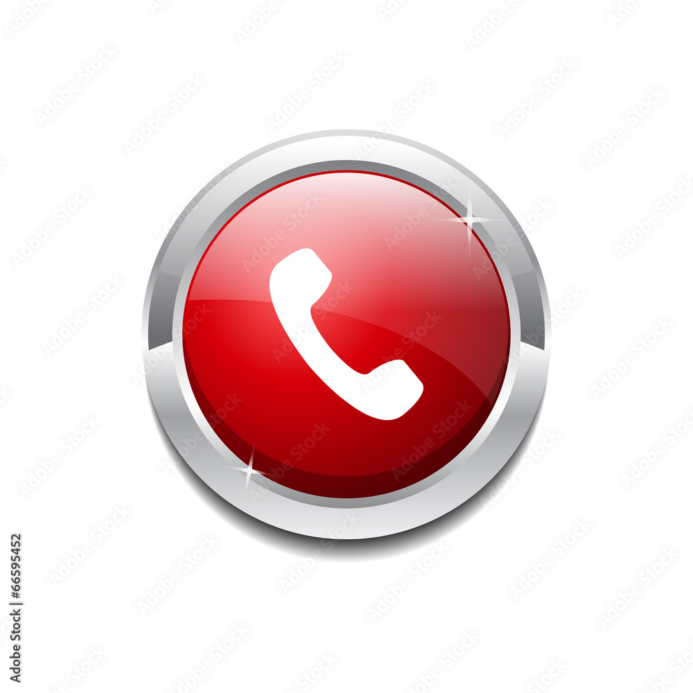 Call Circular Vector Red Web Icon Button Call Circular Vector Red Web Icon Button