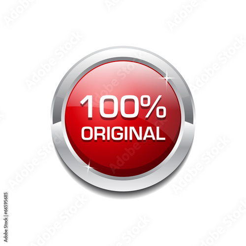 Free Download 100 Percent Original Glossy Shiny Circular Vector Button - GFXLoad