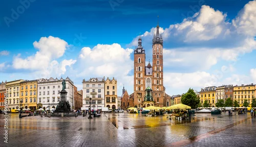 Obraz Kraków - historyczne centrum Polski, miasto ze starożytnością