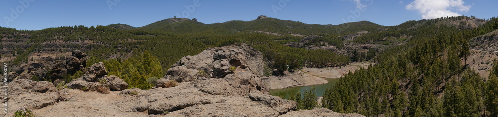 Fototapeta premium Gran Canaria - Inselmitte