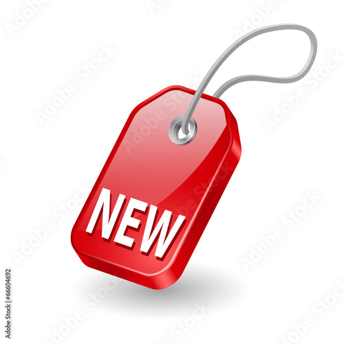 Vector tag with new message