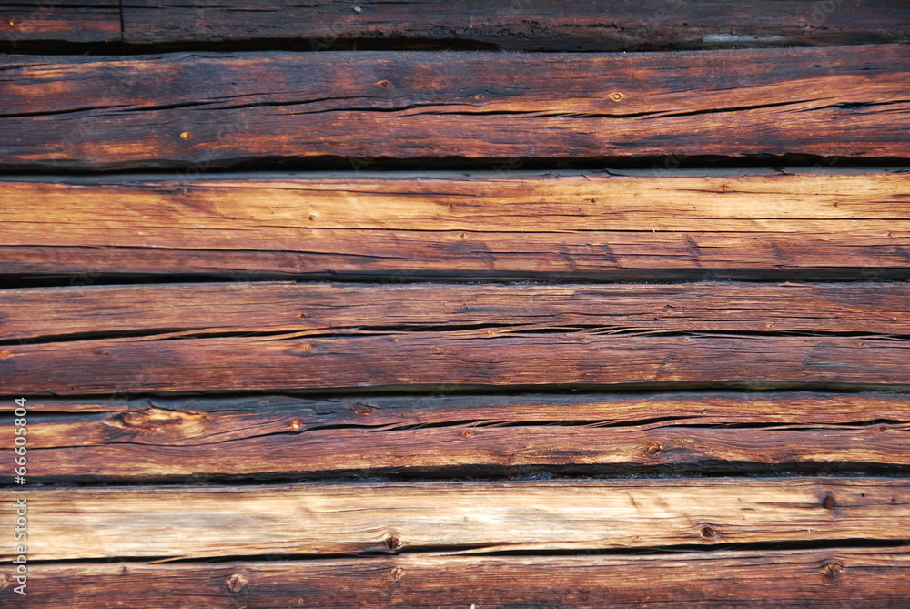 Fototapeta premium Holz mit antiker Platina