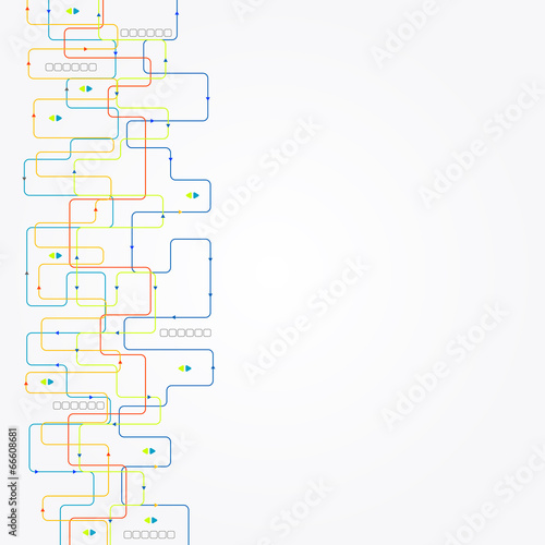 Abstract color technology background/computer technology busines