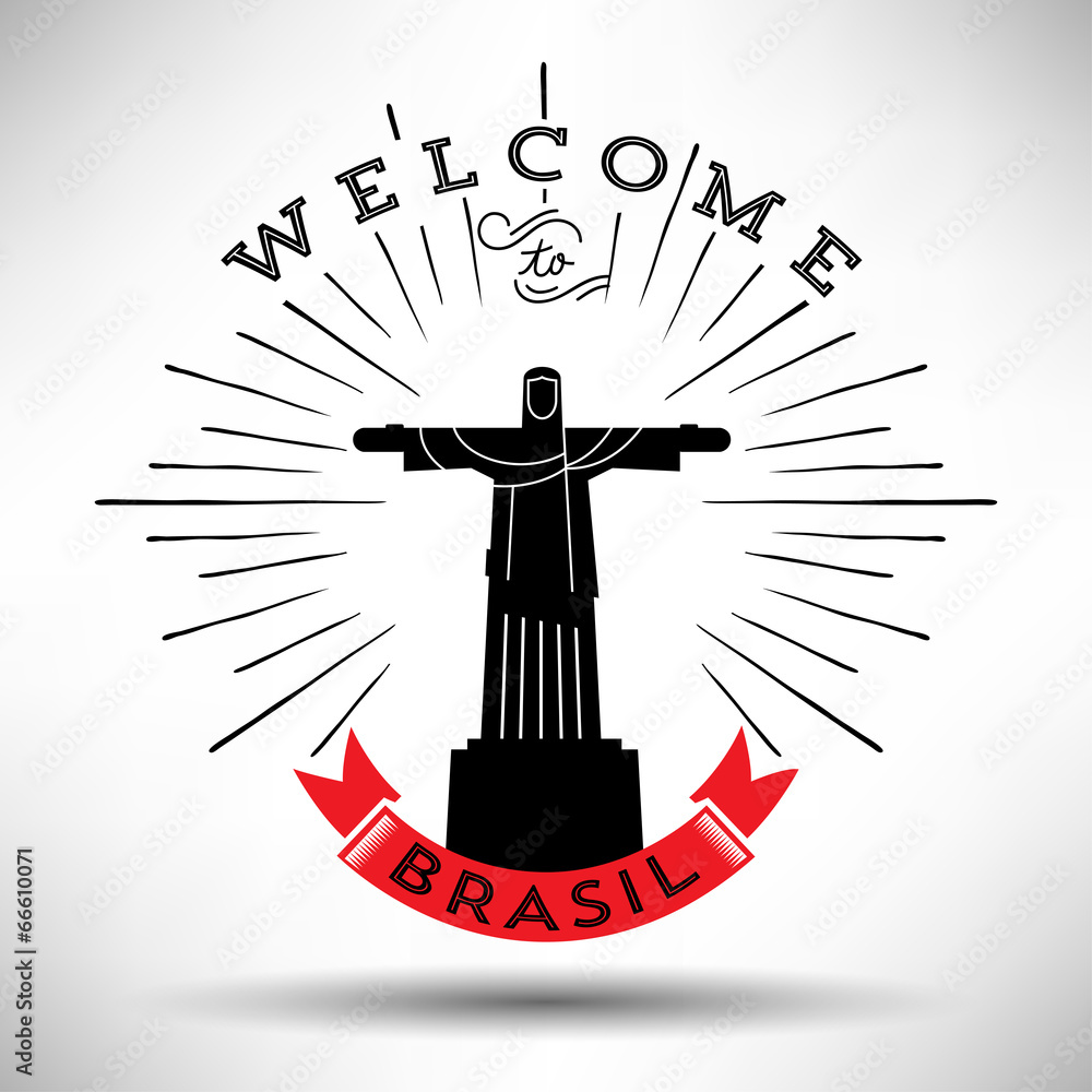 Rio de Janeiro City Typography Design Rio de Janeiro City Typography Design