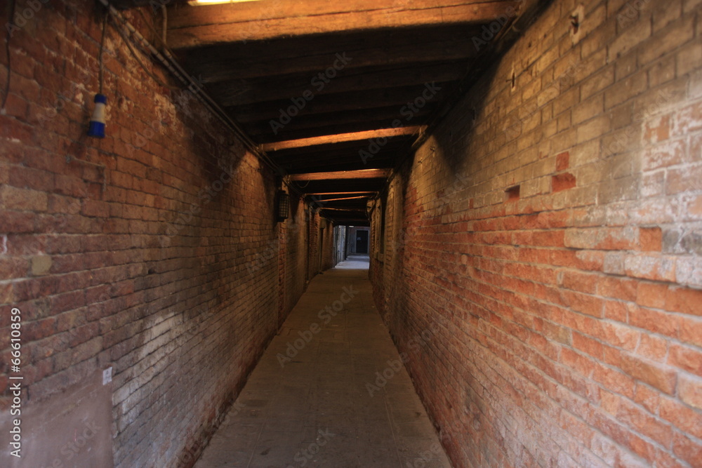 Obraz premium passage souterrain