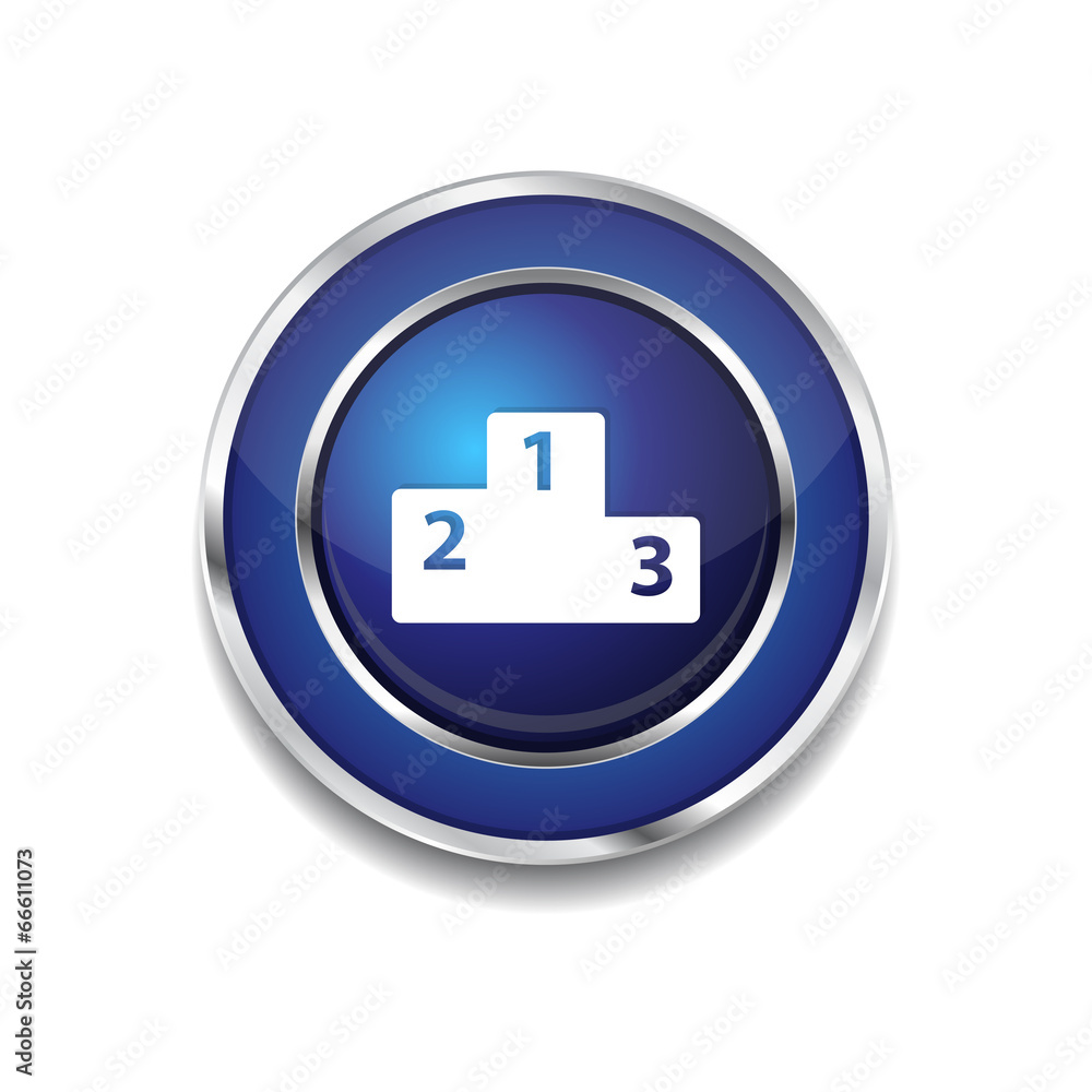 Score Board Circular Vector Blue Web Icon Button Score Board Circular Vector Blue Web Icon Button