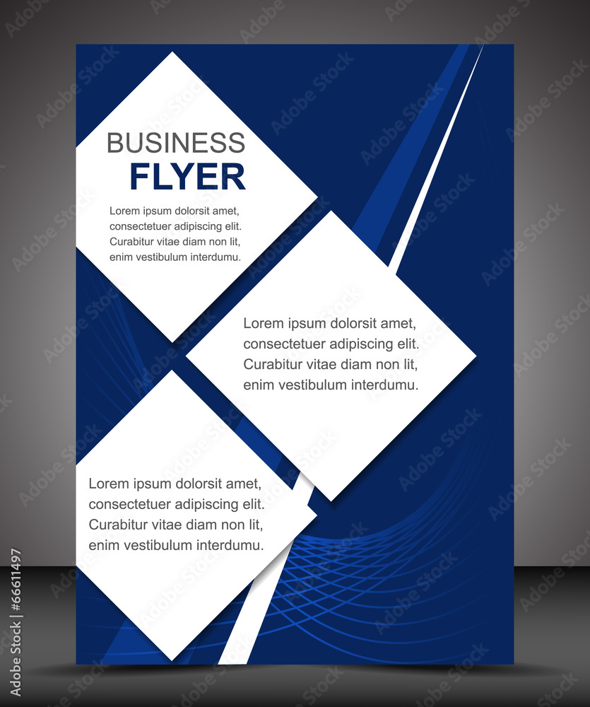 Business flyer template or corporate banner, brochure Business flyer template or corporate banner, brochure