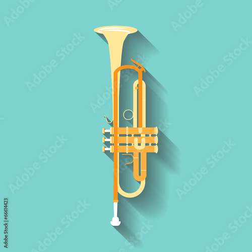 Trumpet vector symbols