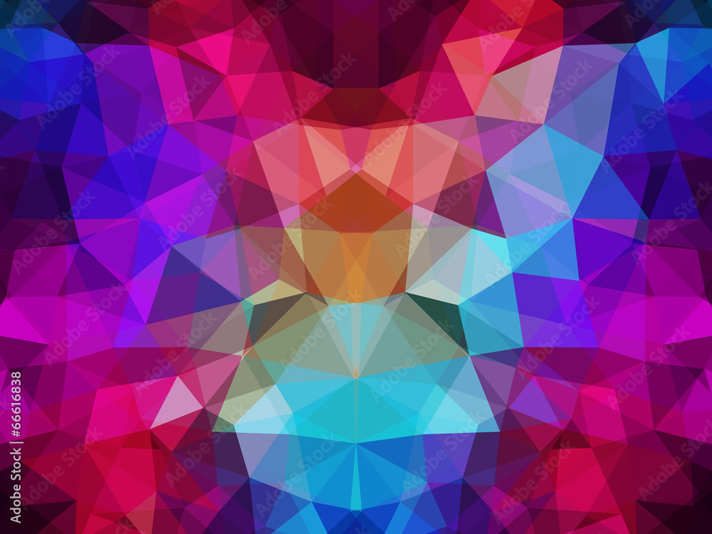 Obraz premium Abstract Geometrical Multicolored Background