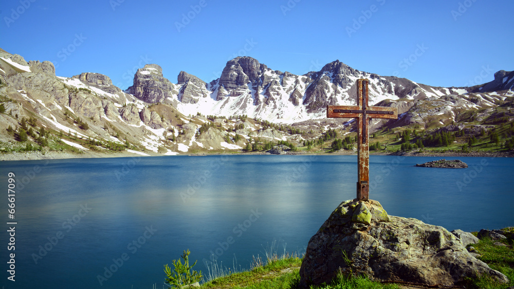 Fototapeta premium lac d'allos