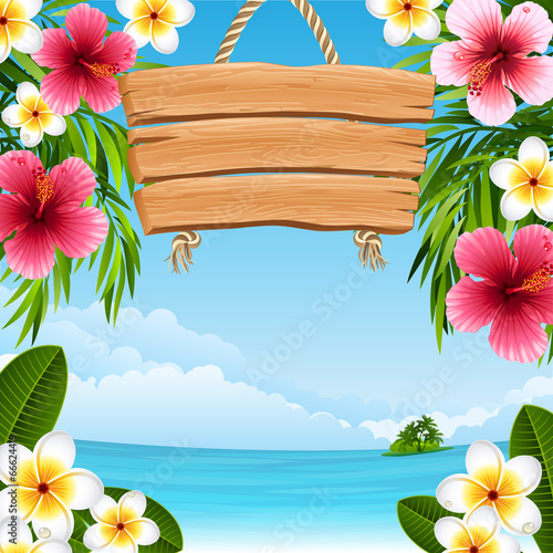 Tropical landscape