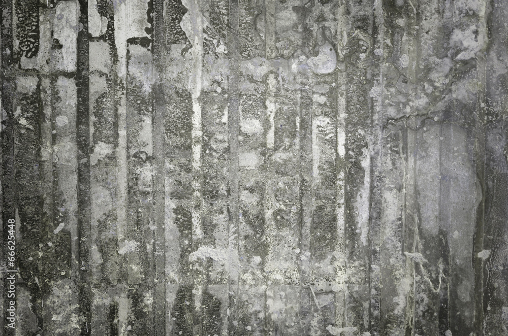 Fototapeta premium Dirty and rusty galvanized iron plate