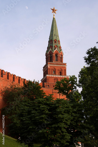 Kremlin Moscow's in the summer