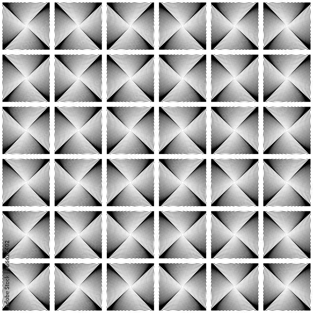 Design seamless monochrome geometric pattern Design seamless monochrome geometric pattern