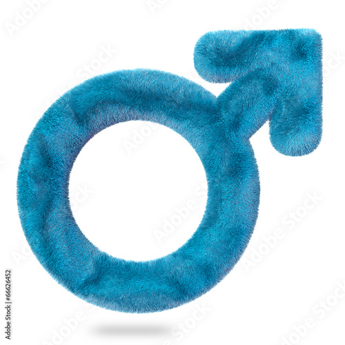 soft male gender symbol