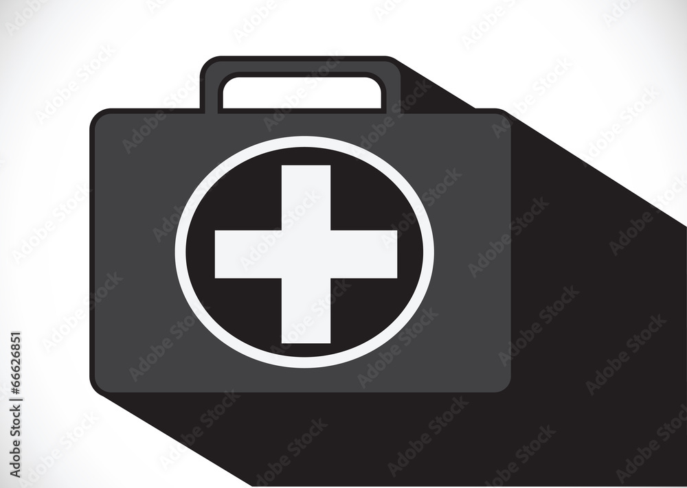 Fototapeta premium First aid kit icon
