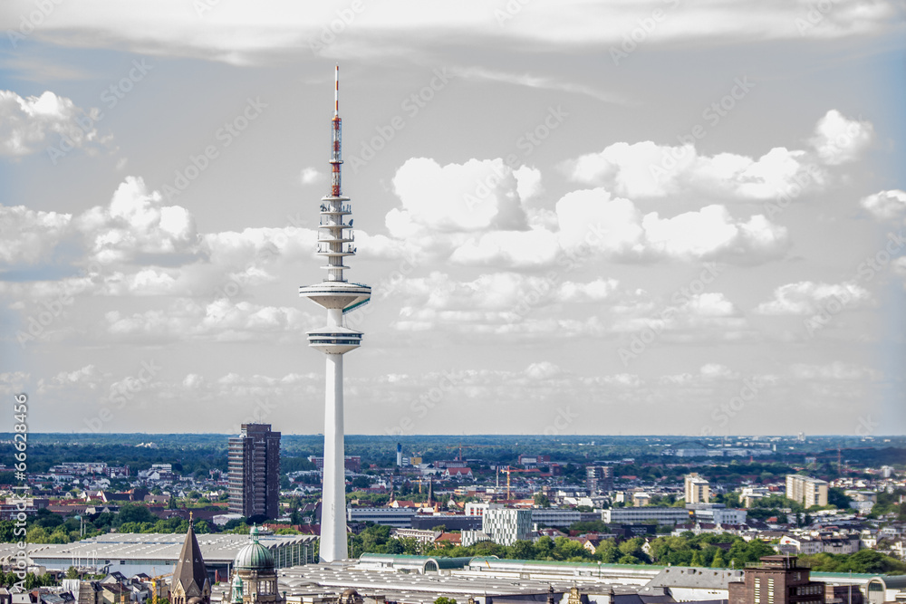 Obraz premium Hamburger Fernsehturm
