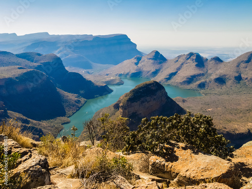 Scenic view of the Blyde River Canyon, South Africa photo