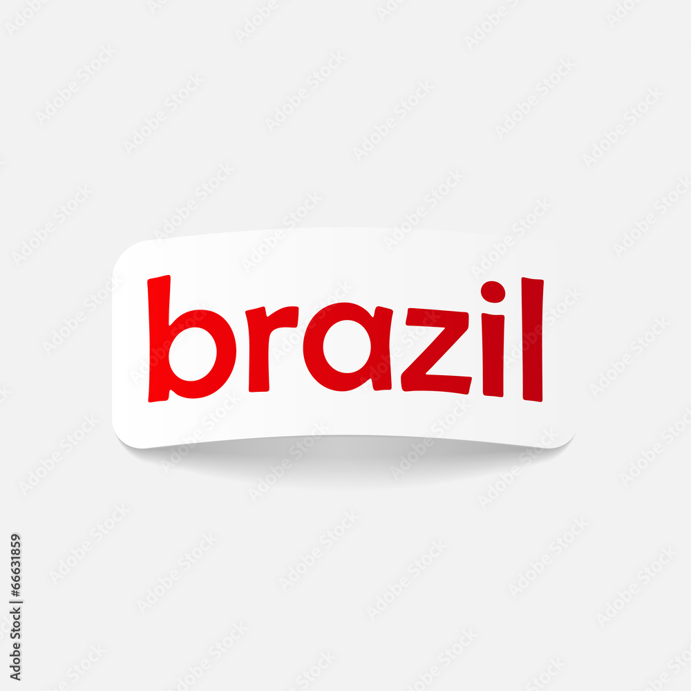 realistic design element: brazil realistic design element: brazil