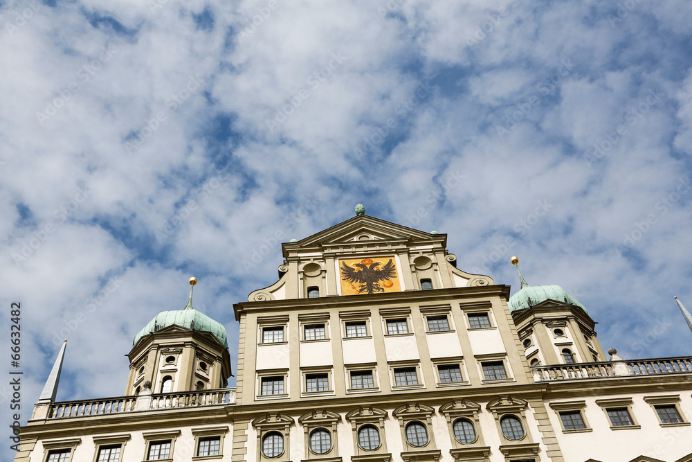 Fototapeta premium Augsburger Rathaus Fassade