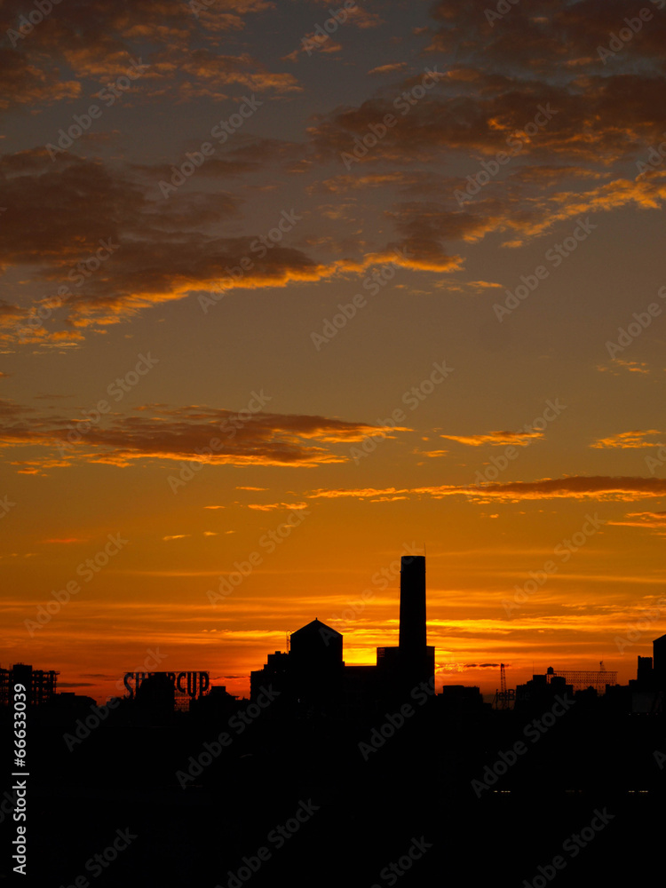 New York City Water Tower Sunrise-17