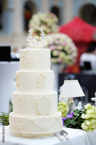 Delicious wedding cake