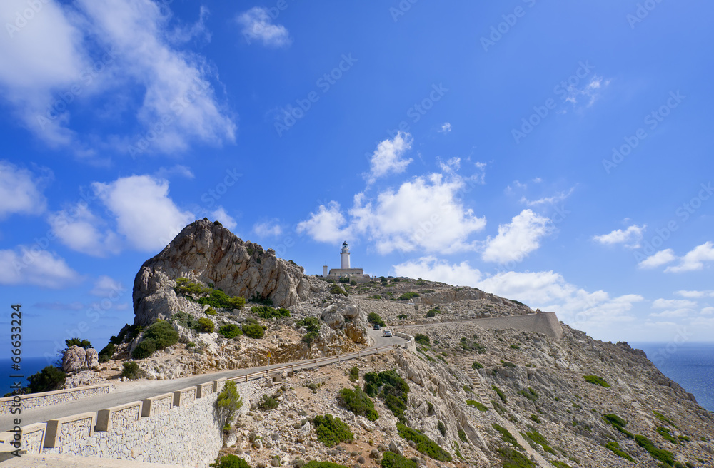 Lighthouse Cap Formentor Mallorca Spain