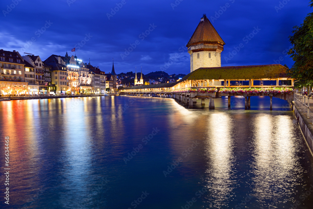 Fototapeta premium Kapellbrücke Luzern