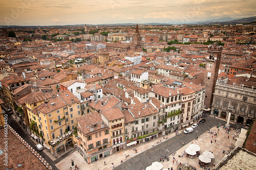 Aussicht vom Torre dei Lamberti, Verona photo