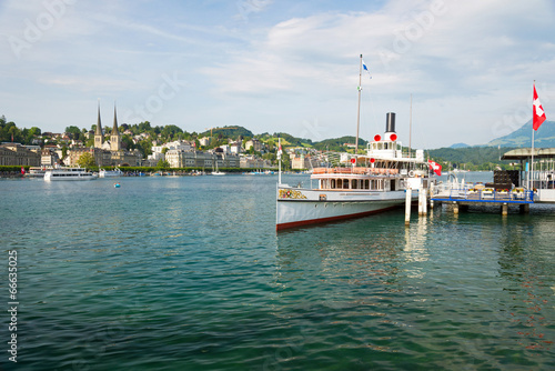 Kursschiff in Luzern