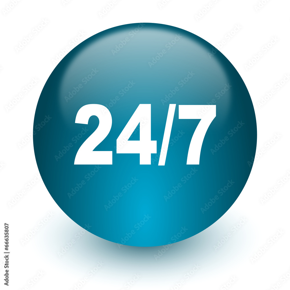 24/7 icon