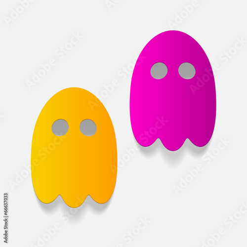 realistic design element: ghost